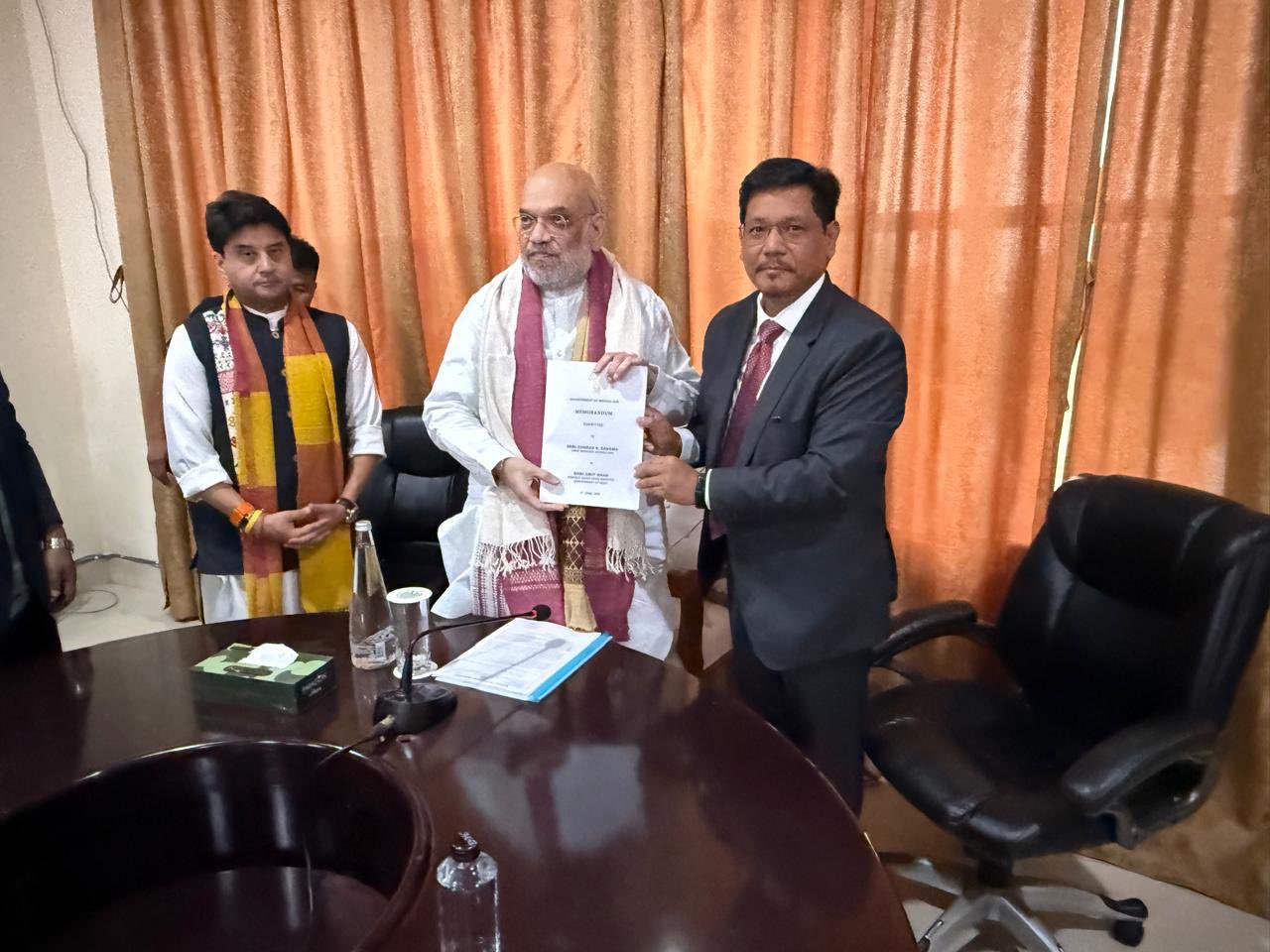 मेघालय सरकार का बड़ा दांव: अमित शाह से ILP और Khasi-Garo को आठवीं अनुसूची में शामिल करने की मांग”